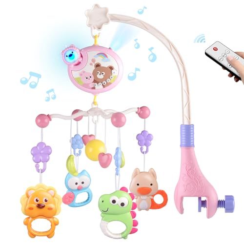 RSEPD Crib Mobile with Music and Lights