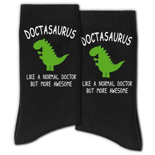 RZQIJ Doctasaurus Doctor Socks