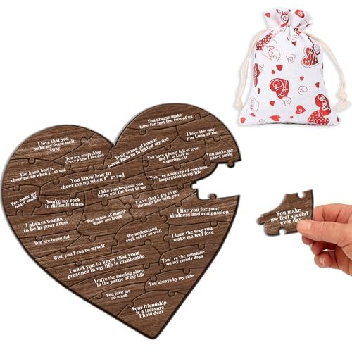 Reasons Why I Love You Wooden Puzzle