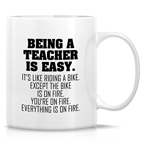 Retreez Funny Teacher Coffee Mug