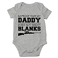 rifle baby bodysuit
