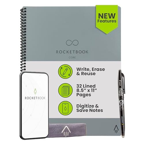 Rocketbook Core Reusable Smart Notebook