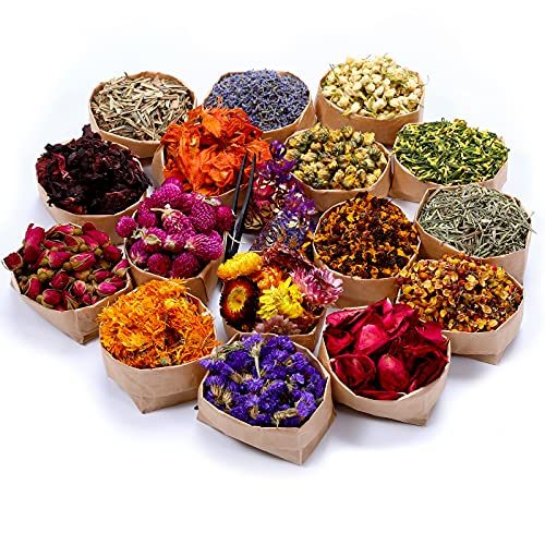 SACATR Dried Flowers Herbs Kit