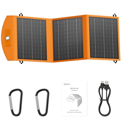 SOLUPUP 30W Portable Solar Charger