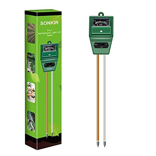 Sonkir 3-in-1 Soil pH Meter