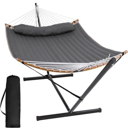 SUNCREAT Double Portable Hammock with Stand