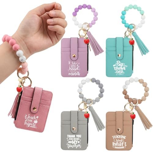 Sadnyy Teacher Appreciation Bracelet Wallets