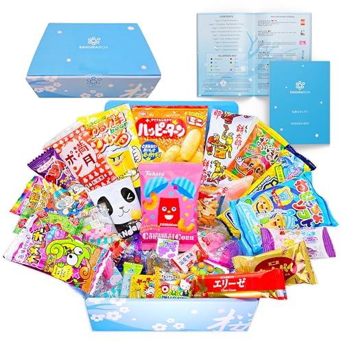 Sakura Box 30-Piece Japanese Candy & Snacks Set