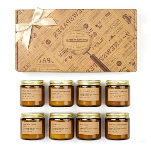 Scented Soy Wax Candle Set