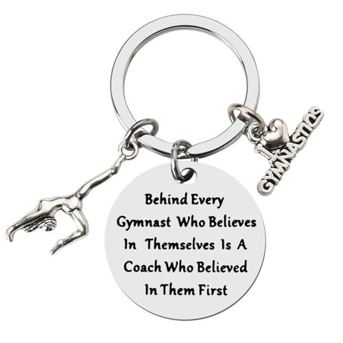 Sdopbinbin Gymnastics Coach Keychain