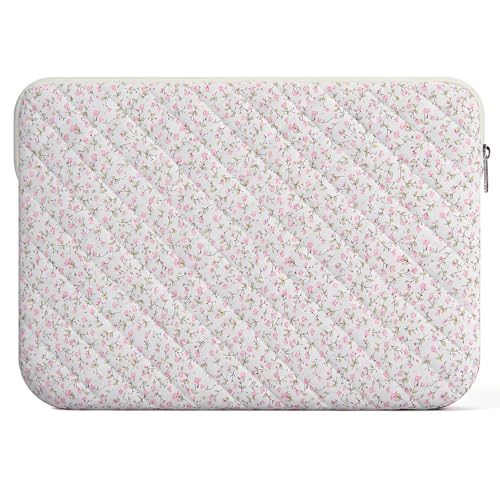 Shiprabags Quilted Floral Laptop Sleeve