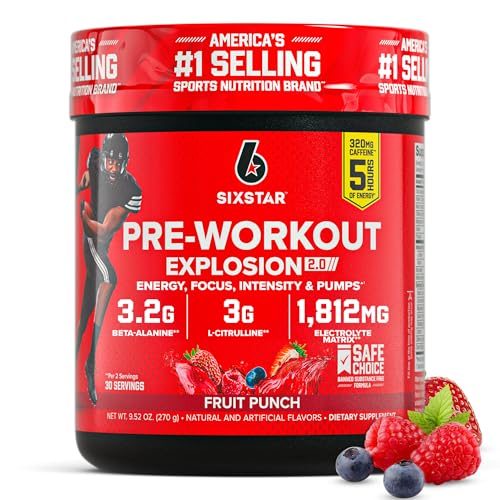 Six Star Pre-Workout Explosion Powder