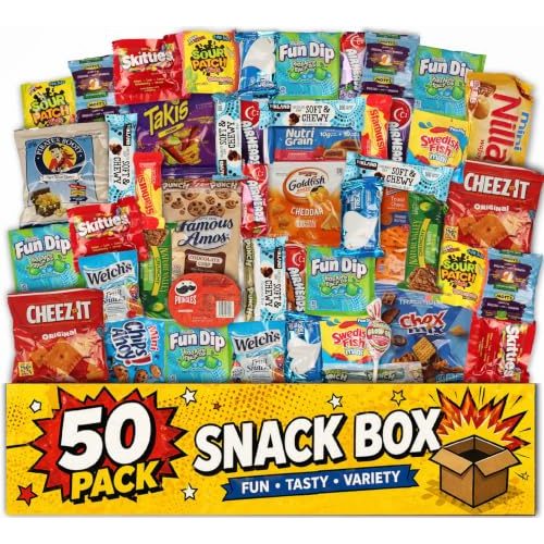 Snack Variety Care Package Gift Box