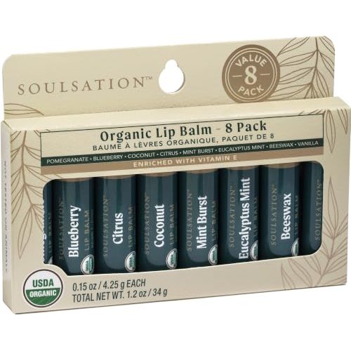 Soulsation Organic Lip Balm Set