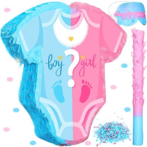 Sratte Baby Gender Reveal Piñata Set