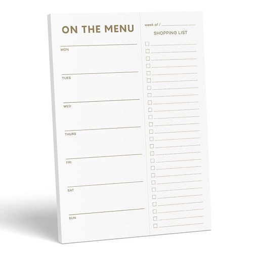 Sweetzer & Orange Meal Planner Notepad