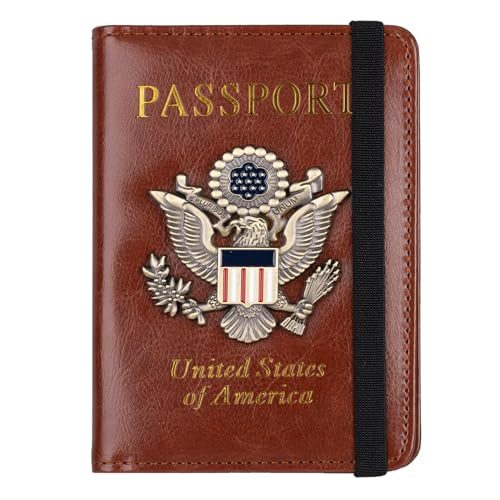 TOURSUIT Leather Passport Travel Wallet