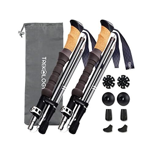 Trekology Trek-Z Cork Grip Trekking Poles