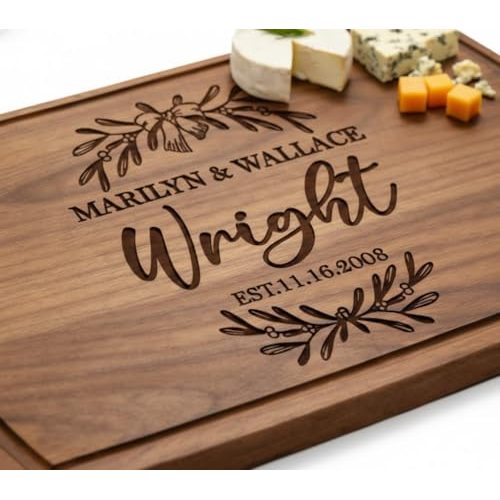 Tayfus Personalized Engraved Cutting Board