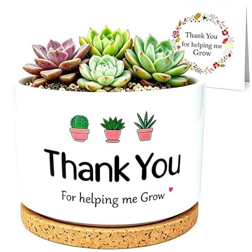 Thank You for Helping Me Grow Planter
