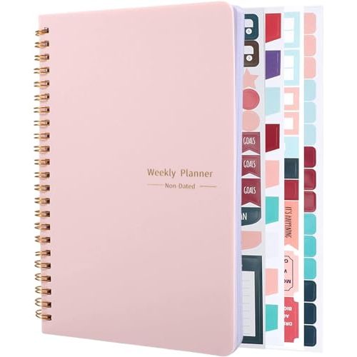 Thboxes A5 Weekly Planner Notebook