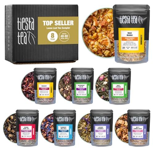 Tiesta Tea Top 8 Favorites Sampler Set