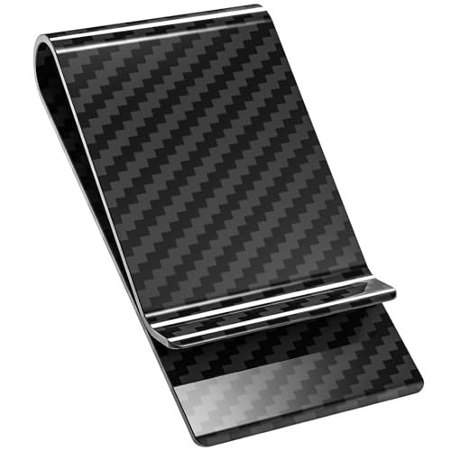 Travelambo Carbon Fiber Money Clip Wallet