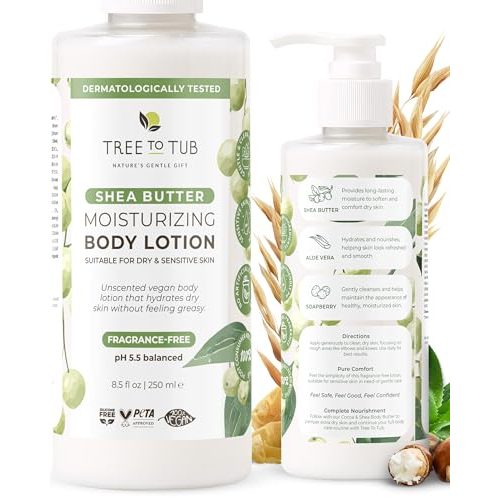 Tree To Tub Shea Butter Body Lotion