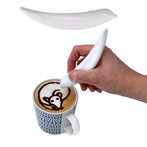 TuTuYa Electric Latte Art Pen - Battery-Powered for Coffee & Food Decoration