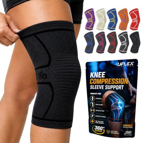 UFlex Athletics Knee Brace for Men and Women Knee