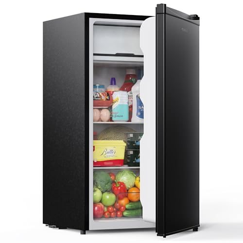 Upstreman Mini Fridge with Freezer