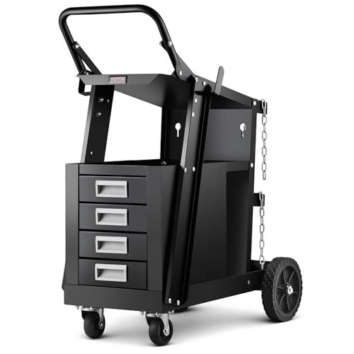 VEVOR Heavy Duty Rolling Welding Cart