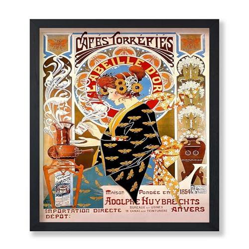 vintage coffee poster