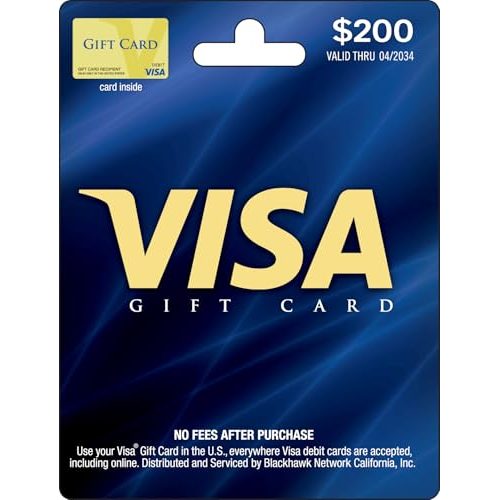 Visa Physical Gift Card