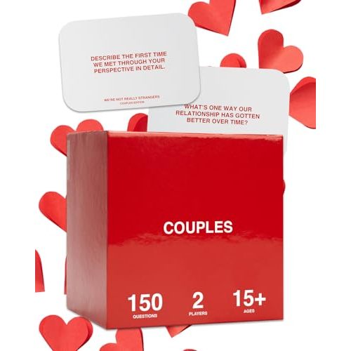 We're Not Really Strangers Couples Card Game