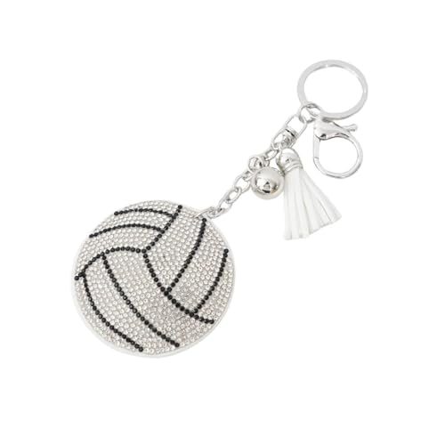 WJR Sparkling Sport Ball Keychain Rhinestone