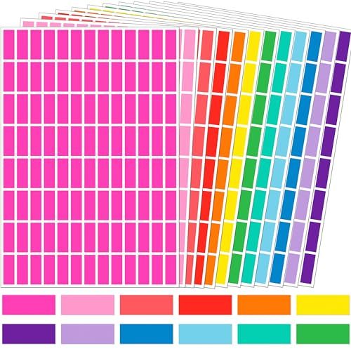 YSHIHE Colored Sticker Labels