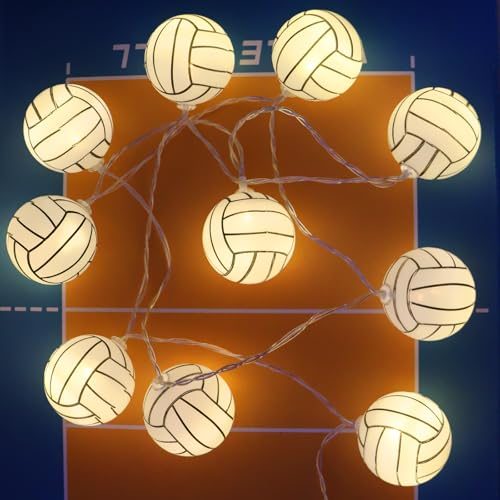 Yayfazy Volleyball String Lights