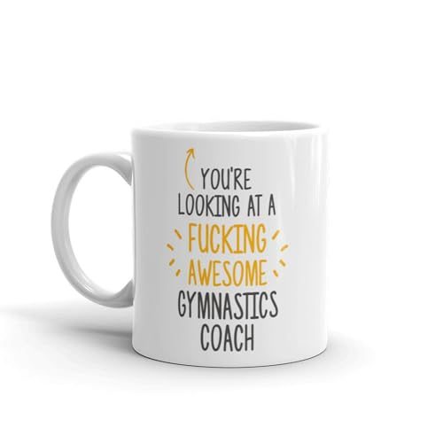 Awesome Gymnastics Coach Coffee Mug
