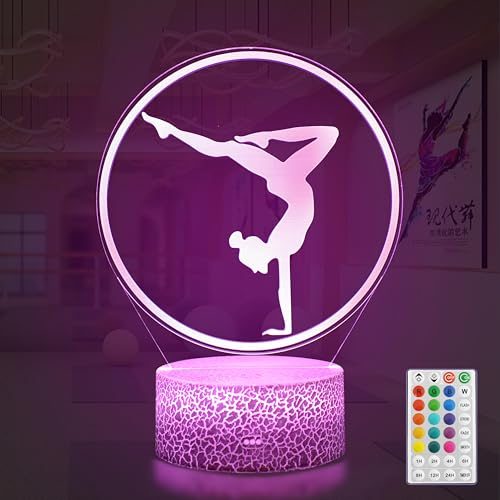 Yzddsi Gymnastics 3D Night Light