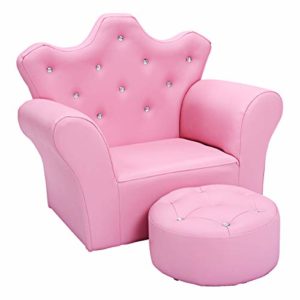 armchair and ottoman