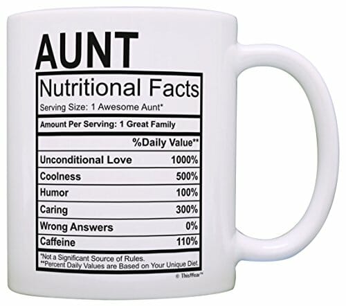 auntie funny mug