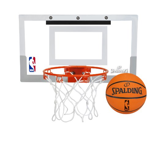 backboard and NBA replica ball