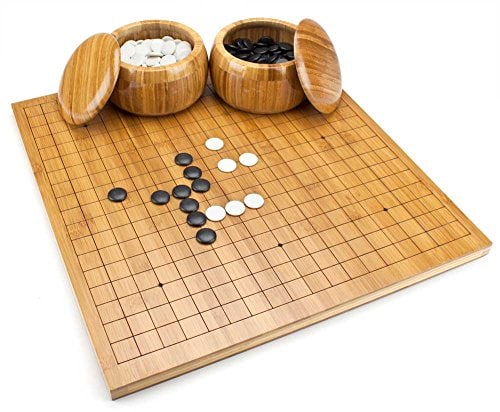 bamboo go set board game