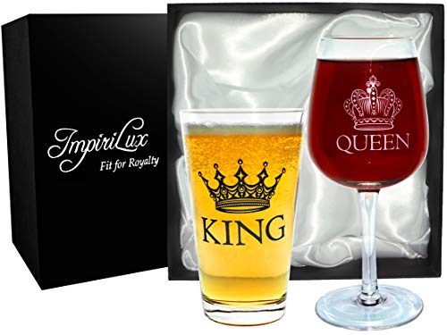 beer wine glass set