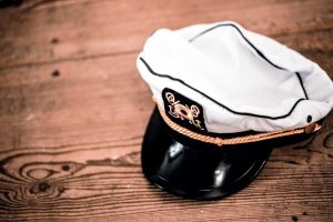boat captain's hat