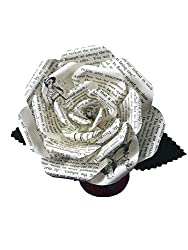 book paper flower