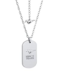 brass dog tag necklace
