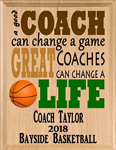 broad day basketball plaque