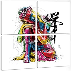 Buddha canvas print wall art